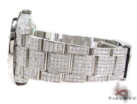 Diamond Rolex Datejust II White Gold and Steel 116334 bkrio 28690 - Image 8