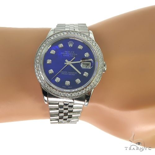 Rolex DateJust 36mm Diamond Bezel Watch 66520 - Image 7