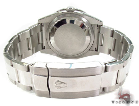 Diamond Rolex Datejust Steel 116200 BKJRO 29016 - Image 10