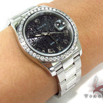 Diamond Rolex Datejust Steel 116200 BKJRO 29016 - Image 12