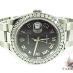 Diamond Rolex Datejust Steel 116200 BKJRO 29016 - Image 5