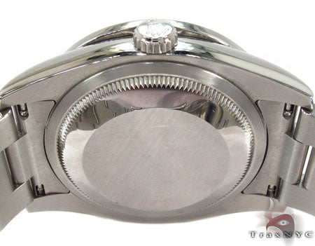 Diamond Rolex Datejust Steel 116200 BKJRO 29016 - Image 9