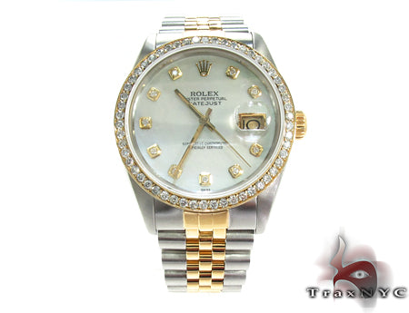 Rolex Datejust Steel and Yellow Gold 16243 27929 - Image 2