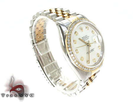 Rolex Datejust Steel and Yellow Gold 16243 27929 - Image 3