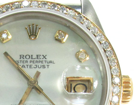 Rolex Datejust Steel and Yellow Gold 16243 27929 - Image 5