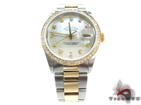 Rolex Datejust Steel and Yellow Gold 116203 27761 - Image 2