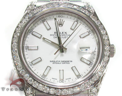 Rolex Datejust II White Gold and Steel 116334 28376 - Image 1