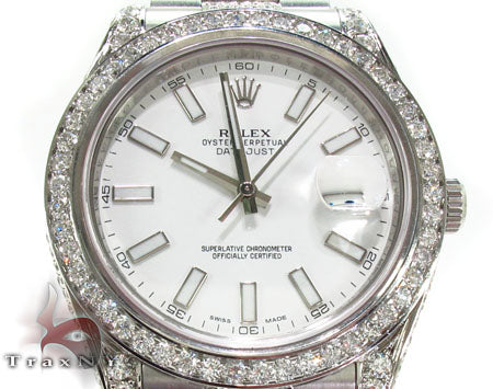 Rolex Datejust II White Gold and Steel 116334 28376 - Image 1
