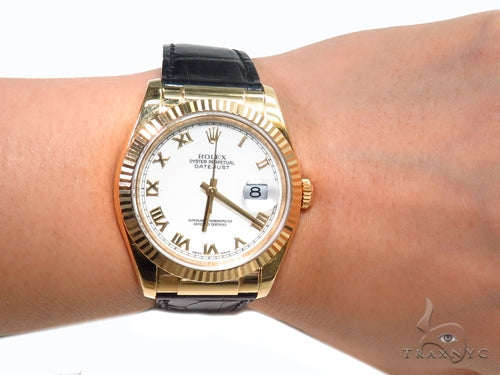 Rolex Datejust Yellow Gold 116138 40970 - Image 11
