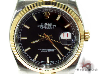 Rolex Datejust Yellow Gold and Steel 116233 29022 - Image 1