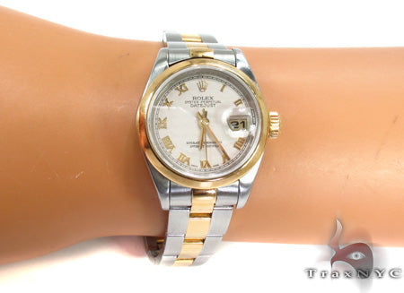 Rolex Datejust Yellow Gold and Steel 79163 29157 - Image 12