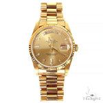 Rolex Day- Date 18238 36mm 18k Yellow Gold Diamond Dial 69095 - Image 1