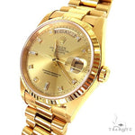 Rolex Day- Date 18238 36mm 18k Yellow Gold Diamond Dial 69095 - Image 2