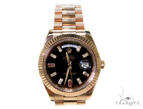 Rolex Day-Date II President Everose Gold 37901 - Image 4