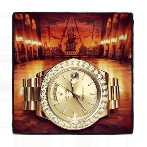 Rolex Day-Date II President Yellow Gold 218238 34717 - Image 3