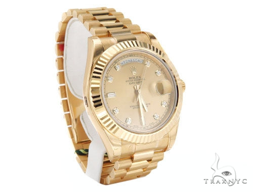 Rolex Day Date II President Yellow Gold 218238 44442 - Image 3