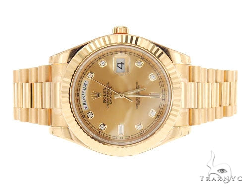 Rolex Day Date II President Yellow Gold 218238 44442 - Image 4
