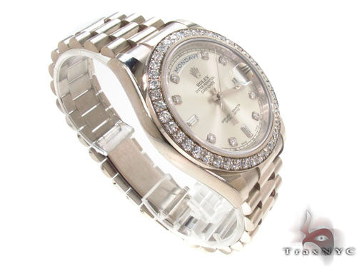 Rolex Day-Date II White Gold 218239 34718 - Image 3