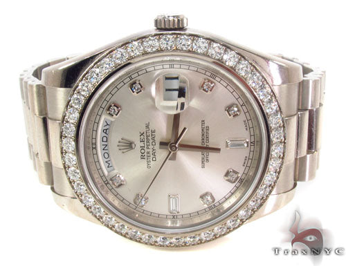 Rolex Day-Date II White Gold 218239 34718 - Image 4