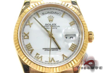 Rolex Yellow Gold Day Date Watch 118238 27952 - Image 1