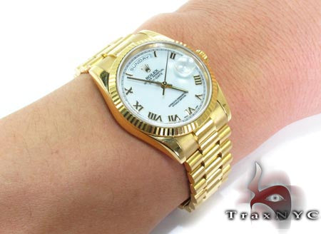 Rolex Yellow Gold Day Date Watch 118238 27952 - Image 12