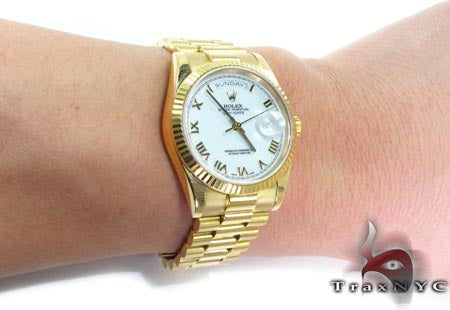 Rolex Yellow Gold Day Date Watch 118238 27952 - Image 13