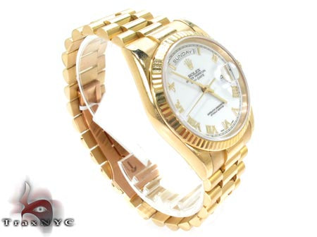 Rolex Yellow Gold Day Date Watch 118238 27952 - Image 3