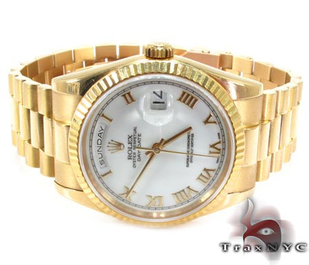 Rolex Yellow Gold Day Date Watch 118238 27952 - Image 5