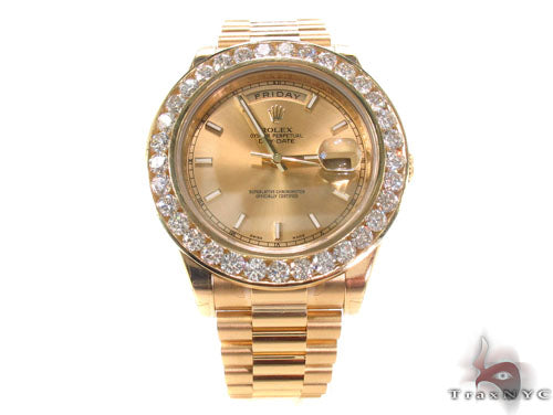 Rolex Day-Date II President Yellow Gold 218238 34717 - Image 2