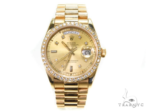 Rolex Day-Date Yellow Gold Watch 36mm 40167 - Image 2
