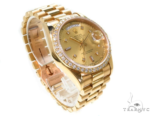 Rolex Day-Date Yellow Gold Watch 36mm 40167 - Image 4