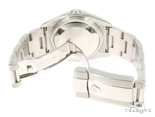 Rolex Date Just Floral Pink Steel 116200 44758 - Image 11