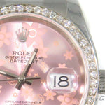 Rolex Date Just Floral Pink Steel 116200 44758 - Image 5