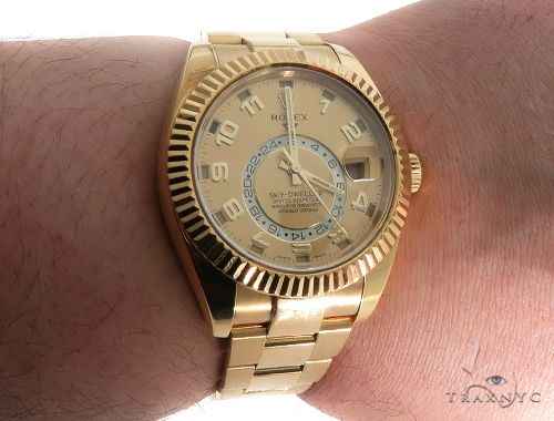 Rolex Sky Dweller Yellow Gold 33398 - Image 9