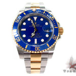 Rolex Submariner Gold and Steel 116613 blu 28691 - Image 2