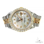 Rolex Two-Tone DateJust 36mm Diamond Bezel Watch 66521 - Image 2