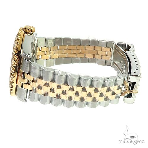 Rolex Two-Tone DateJust 36mm Diamond Bezel Watch 66521 - Image 3
