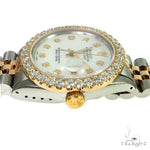 Rolex Two-Tone DateJust 36mm Diamond Bezel Watch 66521 - Image 4