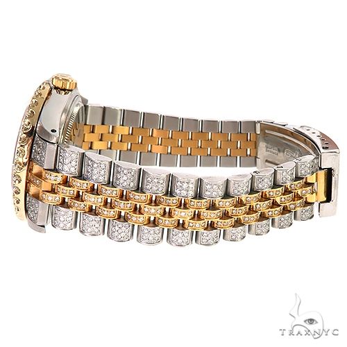 Rolex Two-Tone DateJust 36mm Diamond Bezel Watch 66888 - Image 3