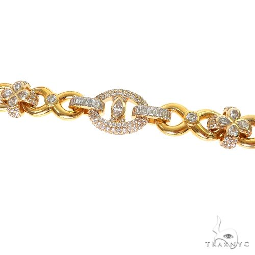 Rolo and Clover Diamond Bracelet 69707 - Image 3