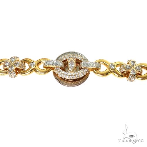 Rolo and Clover Diamond Bracelet 69707 - Image 4