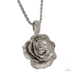 Rose Flower Necklace 70062 - Image 2