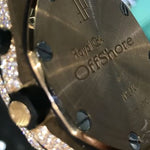 Rose Gold  Audemars Piguet Royal Oak Offshore Diamond Watch Leather Strap 63892 - Image 4
