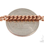 Rose Gold Micro Pave Diamond Dog Tag Set 64008 - Image 8