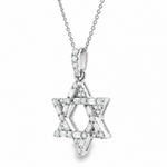 Rotated Radiance David Star Necklace 71830