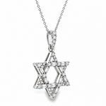 Rotated Radiance David Star Necklace 71830