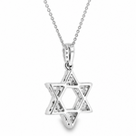 Rotated Radiance David Star Necklace 71830