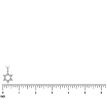 Rotated Radiance David Star Necklace 71830