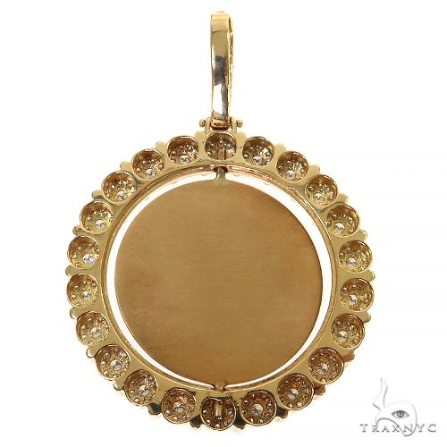 Rotating Flower Frame Diamond Photo Pendant 68546 - Image 4