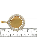 Rotating Flower Frame Diamond Photo Pendant 68546 - Image 6